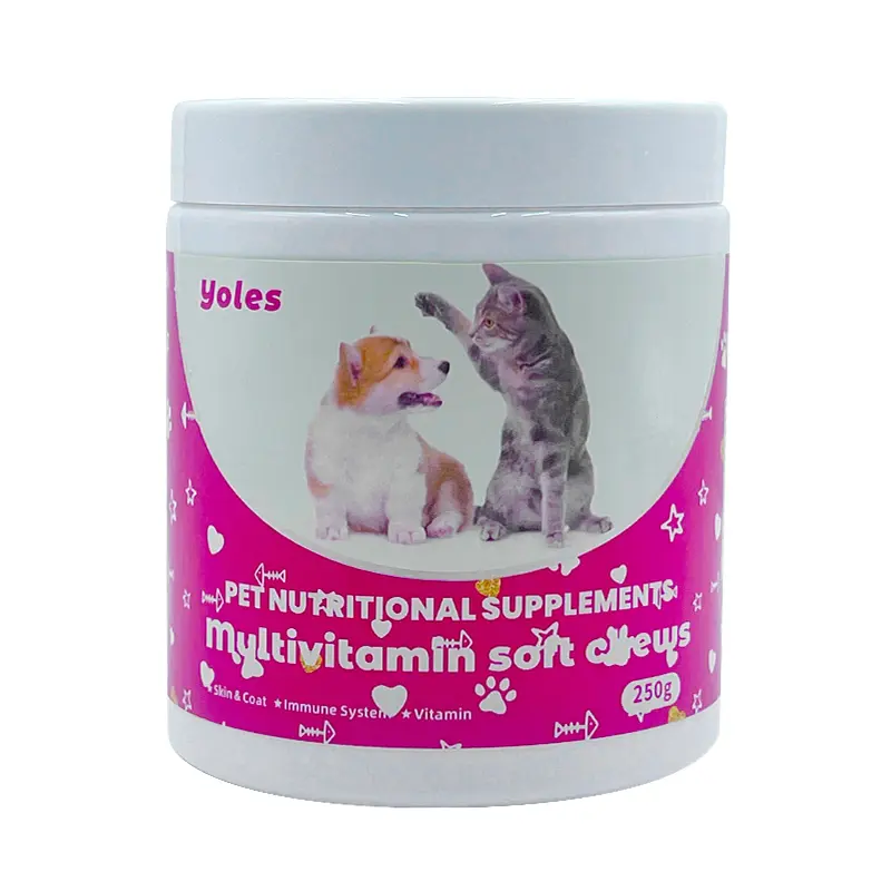 Pet Multivitamin Soft Chew Nutritional Supplement