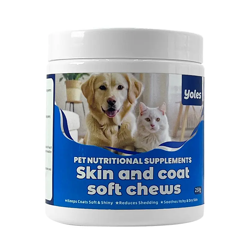 All-Age Pet Daily Skin And Coat Care Soft Chew Nutritional Supplement